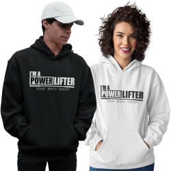 I'm a Powerlifter - GYM Fitness Unisex Kapucnis Pulóver (457581)