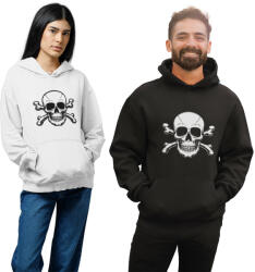  Halál Koponyája - Unisex Kapucnis Pulóver (783183)