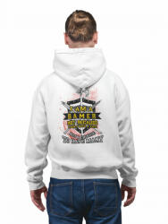  Gamer vagyok de nem azért mert nincs életem - Unisex Zipzáros Pulóver (158881)