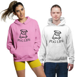 Fruit of the Loom, Kariban Pug Life - Unisex Kapucnis Pulóver (739170)