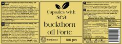 Herbatica Homoktövis olaj Forte kapszula/500mg - 100 kapszula - Herbatica