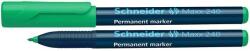 Schneider Permanent marker SCHNEIDER Maxx 240, varf rotund 1-2mm - verde (S-124004) - officeclass