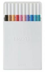 Emott Set 10 Fineliners Uni Emott, 0.4 mm, Set 2, Culori Pastel