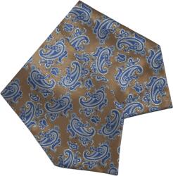 Onore Cravata ascot paisley, Onore, maro, microfibra, 125 x 15.5 cm, model mare