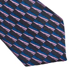 Onore Cravata slim, Onore, multicolor, poliester, 145 x 5.5 cm, model geometric dreptunghiular