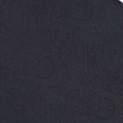 Onore Cravata ascot, Onore, negru, microfibra, 125 x 15.5 cm, model paisley