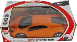 Speed Masina cu telecomanda, Speed, portocaliu, plastic, 1: 24, model sport