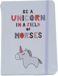 Onore Agenda, Onore, alb, hartie, 14.5 x 10.5 cm, model Be a Unicorm in a Field of Horses