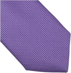 Onore Cravata slim, Onore, mov deschis, poliester, 145 x 5.5 cm, model geometric uni