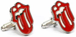 Onore Butoni haiosi, Onore, rosu, inox, 2 x 1.4 cm, model unic forma logo Rolling Stones Buton camasa