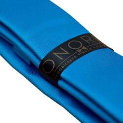 Onore Cravata slim, Onore, bleu, microfibra, 145 x 6 cm, model uni