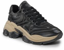 Bronx Sportcipő Platform sneaker 66462B-P Fekete (Platform sneaker 66462B-P)