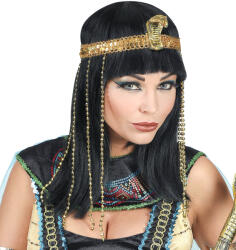 Widmann Peruca cleopatra cu bentita Costum bal mascat copii