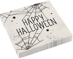 Amscan Șervețele - Pânză de păianjen Happy Halloween 33 x 33 cm