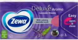 Zewa Deluxe Lavender Dreams illatosított papír zsebkendő 3 rétegű 90 db - pelenkavilag