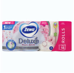 Zewa Deluxe Blossom Moments 3 rétegű toalettpapír 16 tekercs