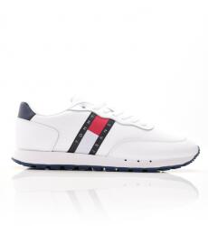 Tommy Hilfiger Tommy Jeans Leather Runner Ess (em0em00898_0ybr___42) - sportfactory