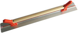 MOB IUS Rigle de tencuire cu laturi netede şi maner de lemn + PVC, 1200×100mm (226820)