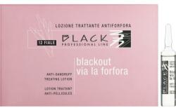 Black Professional Loțiune în fiole împotriva mătreții - Black Professional Line Anti-Dandruff Hair Lotion 12 x 10 ml