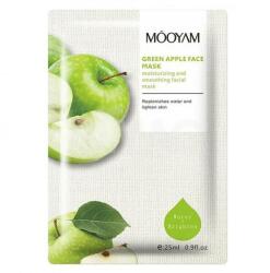 Mooyam Mască din țesătură cu extract de măr verde Hidratare - Mooyam Green Apple Face Mask 25 ml