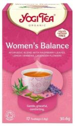 Pronat Ceai Bio Echilibrul Femeilor - Pronat Yogi Tea Organic Woman's Balance, 17 plicuri