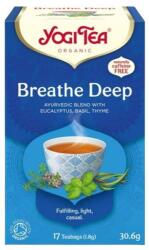 Pronat Ceai Bio Respiratie Profunda - Pronat Yogi Tea Organic Breathe Deep, 17 plicuri
