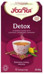 Pronat Ceai Bio Detoxifiant - Pronat Yogi Tea Organic Detox, 17 plicuri