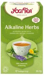 Pronat Ceai Bio din Plante Alcaline - Pronat Yogi Tea Organic Alkaline Herbs, 17 plicuri