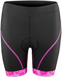 Force Pantaloni scurti Force Rose Lady pana la talie cu bazon, negru/roz XS (FRC900237-XS)