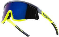 FORCE Ochelari Force Sonic, lentila albastra oglinda, gri/fluo (FRC910954)