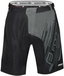 Force Pantaloni Force Downhill MTB cu sub-pantaloni cu bazon Negru/Gri XS (FRC9003255-XS)