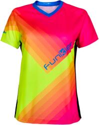 Funkier Tricou polo FUNKIER Termoli-W Enduro Women S/S - Fluor Yellow/Pink XL (JWE-820-FYP-XL)