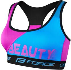 Force Bustiera sport Force Beauty albastru/roz XS (FRC903551-XS)
