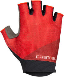 Castelli - Manusi ciclism cu gel pentru femei Roubaix Gel 2 - rosu negru gri (CAS-4520081-023) - trisport