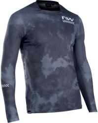 Northwave - bluza ciclism pentru barbati maneca lunga bomb jersey - gri inchis negru (89221038-82)