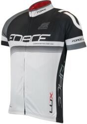 Force Bluza ciclism Force Lux maneci scurte negru/alb XS (FRC900130-XS)