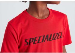 Specialized Tricou SPECIALIZED Youth Wordmark SS - Flo Red L (64622-4634)