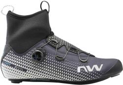 Northwave - pantofi pentru ciclism Sosea de iarna Celsius R Artic GTX - negru gri reflectorizant (80204031-82)