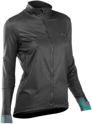 Northwave - jacheta ciclism pentru femei iarna sau vreme rece Extreme 2 wmn jacket - negru cu maneci albastru verde irizat (89221066-16)
