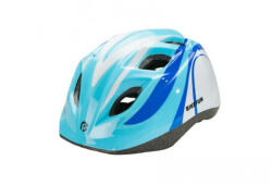 BikeFun Casca Junior albastru-alb (HB8-BLW)