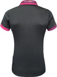 Funkier Tricou polo FUNKIER Bari W Active Women S/S - Black/Pink L (P-841-BP-L)