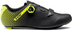 Northwave Core Plus 2 - pantofi pentru ciclism sosea - negru-galben-fluo (80211012-04)