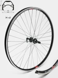 Crosser Roata CROSSER X2 36H 28" Spate QR Caseta Negru capsata (03000034)