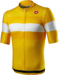 Castelli - tricou pentru ciclism cu maneca scurta pentru barbati LaMitica Jersey - galben sofran (CAS-4521072-731) - trisport