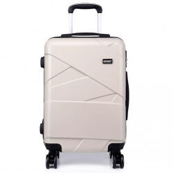 Miss Lulu London K1772-2L - Kono bőrönd 24-Zoll-Verbandeffekt bézs
