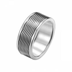 JOOP! férfi gyűrű nemesacél ezüst M szőtt JPRG10656A 63 (20.0 mm Ø)