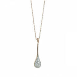 Esprit Collection Női Lánc nyaklánc ezüst rosegold cirkónia ELNL92974C800