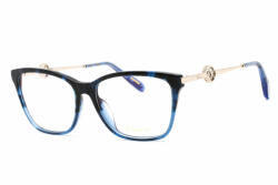 Chopard VCH318S szemüvegkeret kék barna Glittery / Clear lencsék női
