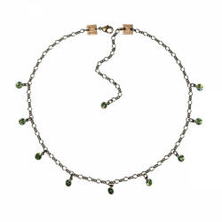 Konplott Lánc nyaklánc Tutui Collection zöld peridot ezüst