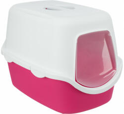 TRIXIE Macska WC Vico, 40 × 40 × 56 cm, Rózsaszín/Fehér TRX#40277